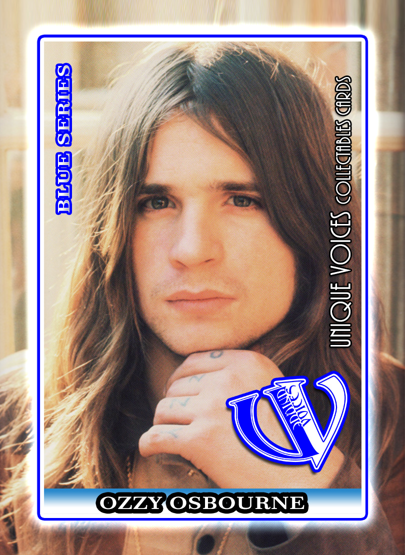 Ozzy Osbourne Blue Card